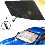2025 Foldable Car Windshield Sunshade Umbrella – UV & Heat Protection for Front Windows, Universal Fit for All Cars